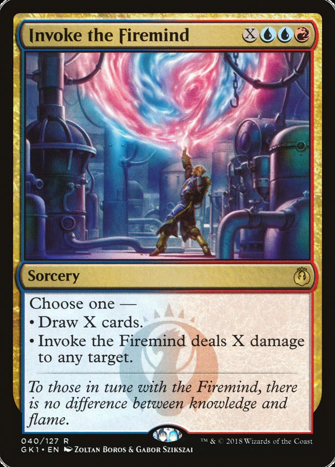 Invoke the Firemind [Guilds of Ravnica Guild Kit] - The Mythic Store | 24h Order Processing