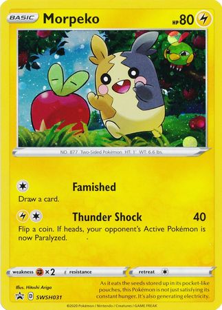 Morpeko (SWSH031) [Sword & Shield: Black Star Promos] - The Mythic Store | 24h Order Processing