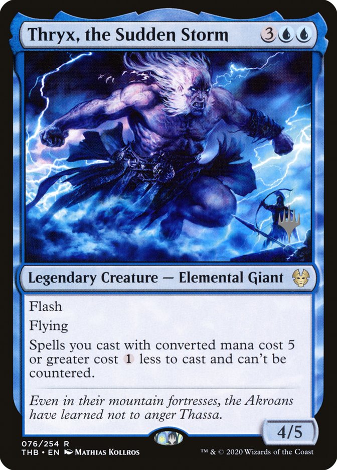 Thryx, the Sudden Storm (Promo Pack) [Theros Beyond Death Promos] - The Mythic Store | 24h Order Processing