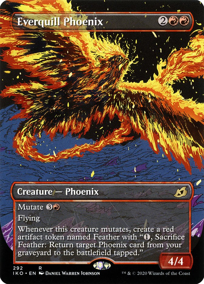 Everquill Phoenix (Showcase) [Ikoria: Lair of Behemoths] - The Mythic Store | 24h Order Processing