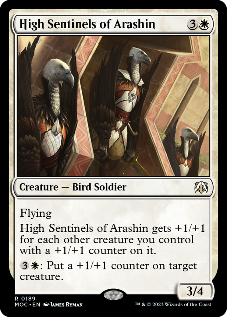 High Sentinels of Arashin [March of the Machine Commander] - The Mythic Store | 24h Order Processing
