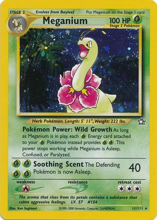 Meganium (11/111) [Neo Genesis Unlimited] - The Mythic Store | 24h Order Processing