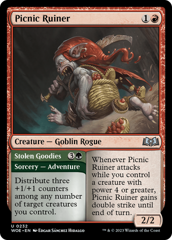 Picnic Ruiner // Stolen Goodies [Wilds of Eldraine] - The Mythic Store | 24h Order Processing