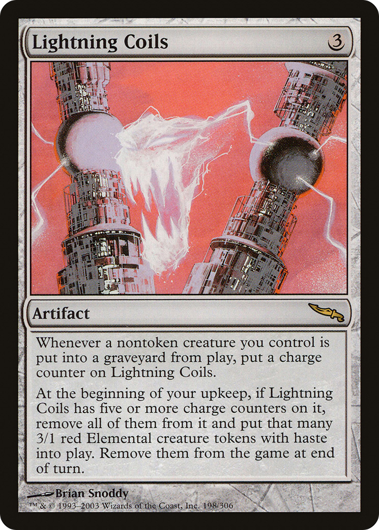 Lightning Coils [Mirrodin] - The Mythic Store | 24h Order Processing