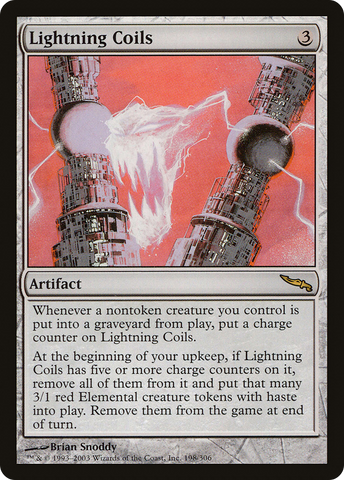 Lightning Coils [Mirrodin] - The Mythic Store | 24h Order Processing