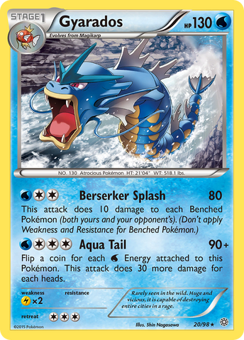 Gyarados (20/98) [XY: Ancient Origins] - The Mythic Store | 24h Order Processing