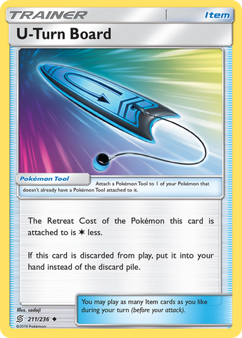 U-Turn Board (211/236) [Sun & Moon: Unified Minds] - The Mythic Store | 24h Order Processing