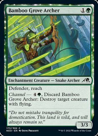 Bamboo Grove Archer [Kamigawa: Neon Dynasty] - The Mythic Store | 24h Order Processing
