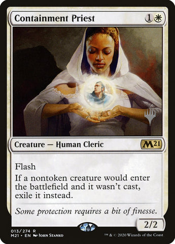 Containment Priest (Promo Pack) [Core Set 2021 Promos] - The Mythic Store | 24h Order Processing
