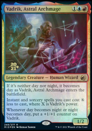 Vadrik, Astral Archmage [Innistrad: Midnight Hunt Prerelease Promos] - The Mythic Store | 24h Order Processing