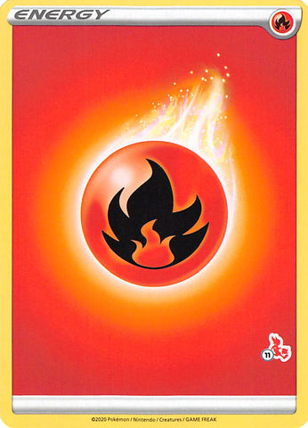 Fire Energy (Cinderace Stamp #11) [Battle Academy 2022] - The Mythic Store | 24h Order Processing
