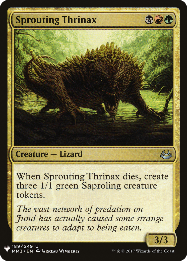 Sprouting Thrinax [Mystery Booster] - The Mythic Store | 24h Order Processing