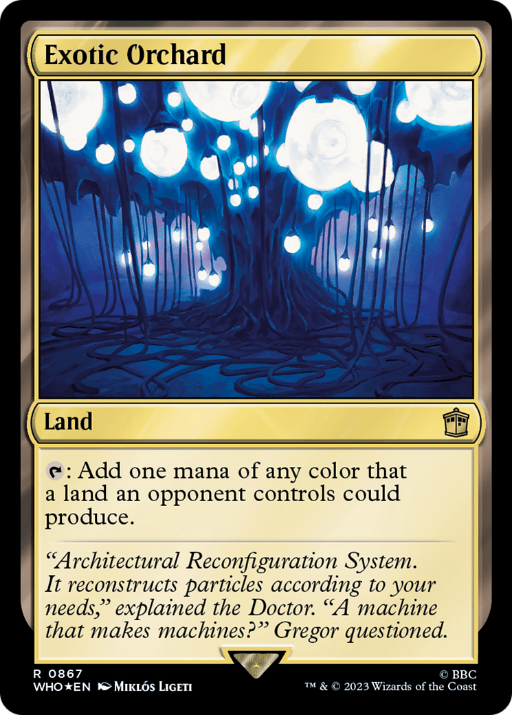 Exotic Orchard (Surge Foil) [Doctor Who] - The Mythic Store | 24h Order Processing