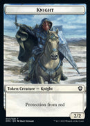 Soldier // Knight Double-Sided Token [Dominaria United Tokens] - The Mythic Store | 24h Order Processing