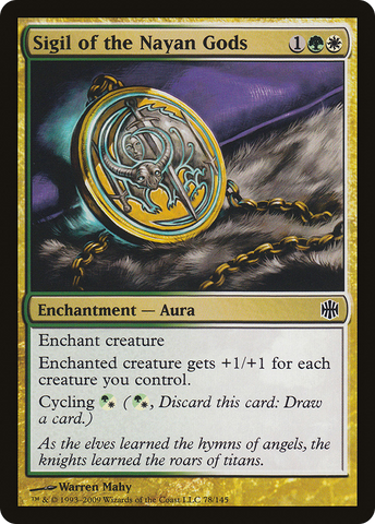 Sigil of the Nayan Gods [Alara Reborn] - The Mythic Store | 24h Order Processing