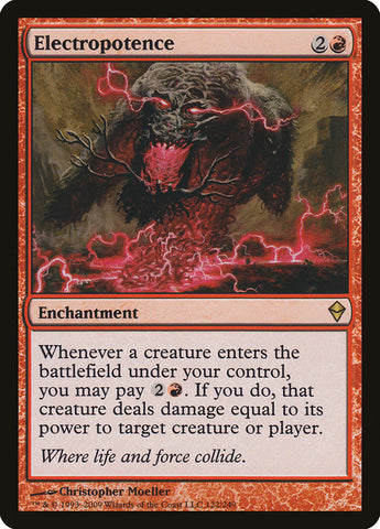 Electropotence [Zendikar] - The Mythic Store | 24h Order Processing