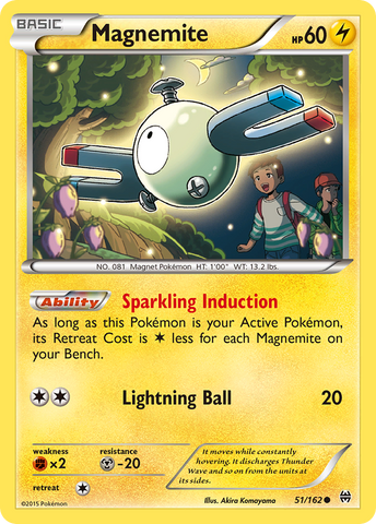 Magnemite (51/162) [XY: BREAKthrough] - The Mythic Store | 24h Order Processing