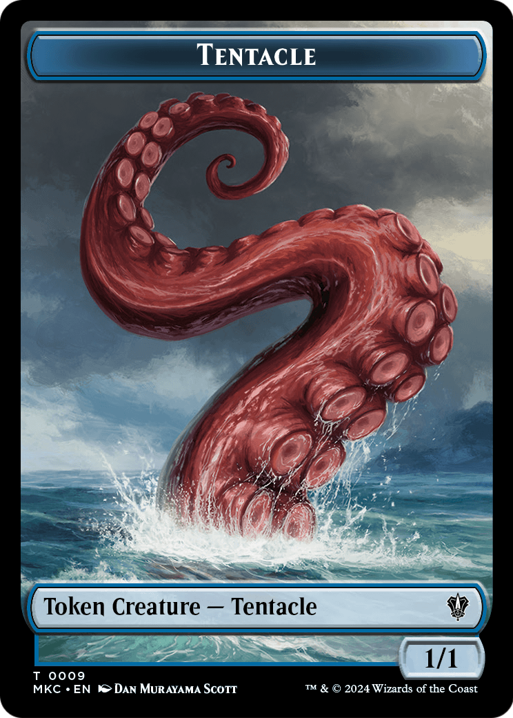 Slug // Tentacle Double-Sided Token [The List] - The Mythic Store | 24h Order Processing