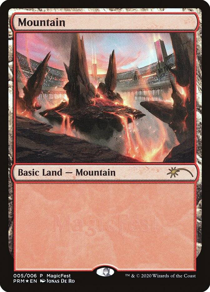 Mountain (5) [MagicFest 2020] - The Mythic Store | 24h Order Processing