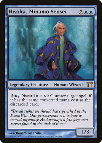 Hisoka, Minamo Sensei [Champions of Kamigawa] - The Mythic Store | 24h Order Processing