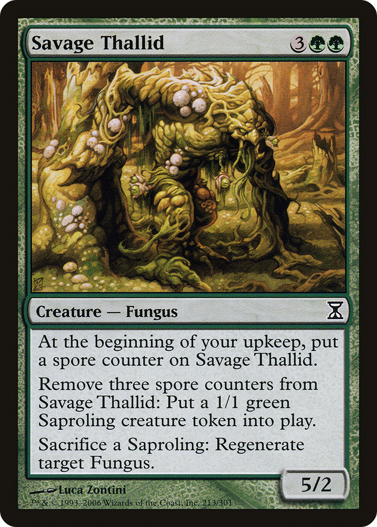 Savage Thallid [Time Spiral] - The Mythic Store | 24h Order Processing