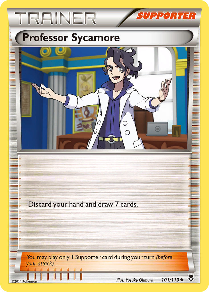 Professor Sycamore (101/119) [XY: Phantom Forces] - The Mythic Store | 24h Order Processing