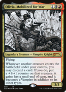 Olivia, Mobilized for War (Sketch) [Secret Lair Drop Promos] - The Mythic Store | 24h Order Processing