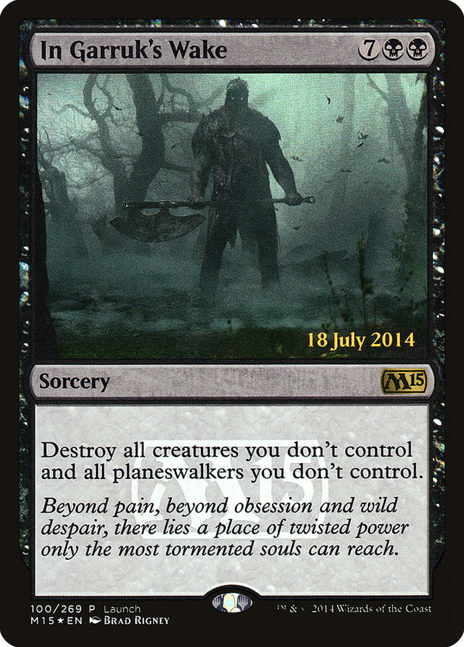 In Garruk's Wake [Magic 2015 Prerelease Promos] - The Mythic Store | 24h Order Processing