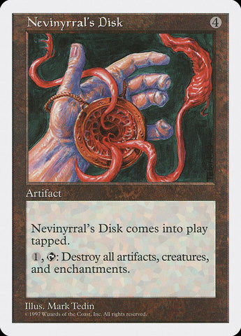 Nevinyrral's Disk [Fifth Edition] - The Mythic Store | 24h Order Processing