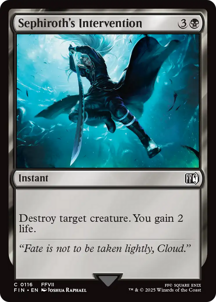 Sephiroth's Intervention [FINAL FANTASY] - The Mythic Store | 24h Order Processing