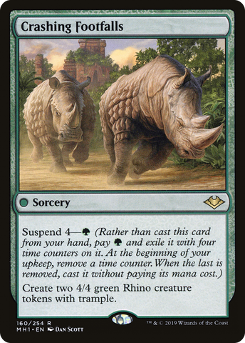 Crashing Footfalls [Modern Horizons] - The Mythic Store | 24h Order Processing