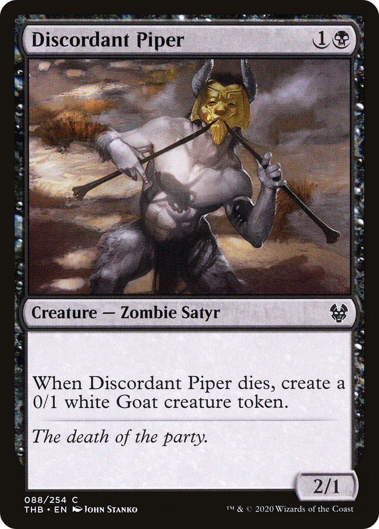 Discordant Piper [Theros Beyond Death] - The Mythic Store | 24h Order Processing