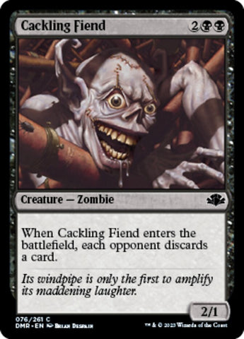 Cackling Fiend [Dominaria Remastered] - The Mythic Store | 24h Order Processing