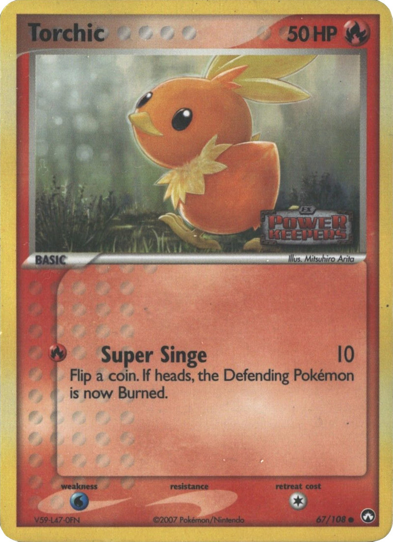 Torchic (67/108) (Stamped) [EX: Power Keepers] - The Mythic Store | 24h Order Processing