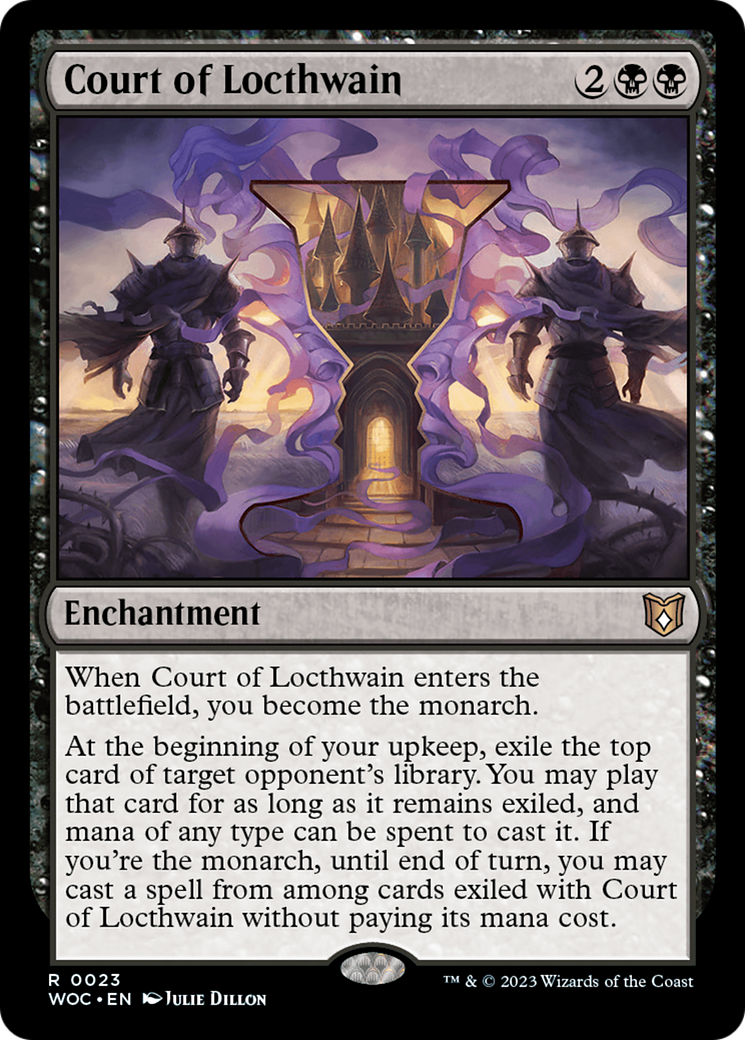 Court of Locthwain [Wilds of Eldraine Commander] - The Mythic Store | 24h Order Processing
