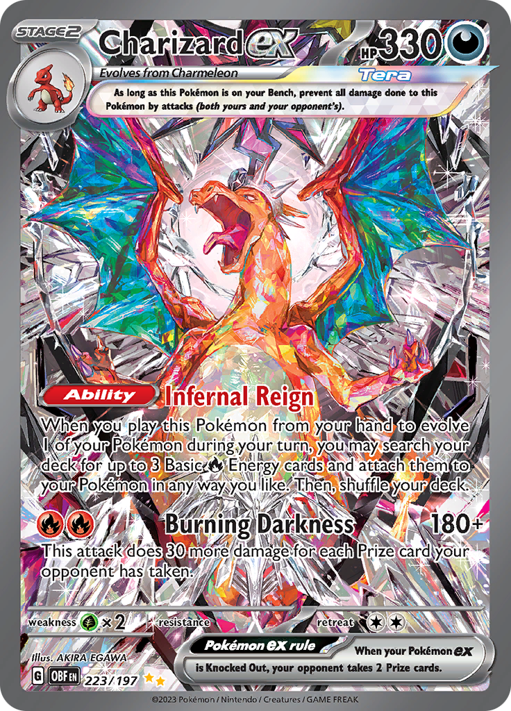 Charizard ex (223/197) [Scarlet & Violet: Obsidian Flames] - The Mythic Store | 24h Order Processing