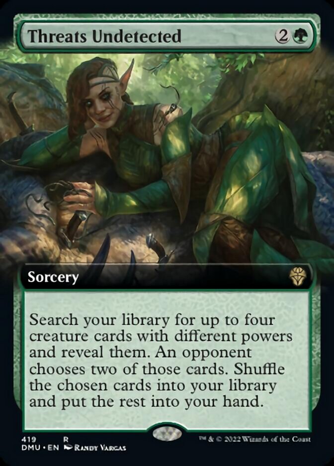Threats Undetected (Extended Art) [Dominaria United] - The Mythic Store | 24h Order Processing