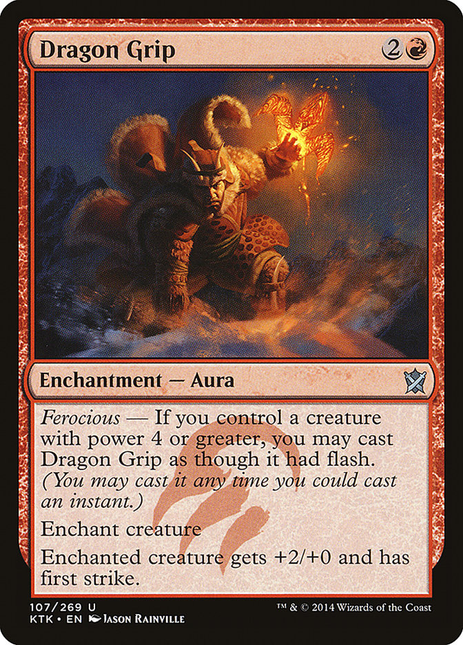 Dragon Grip [Khans of Tarkir] - The Mythic Store | 24h Order Processing
