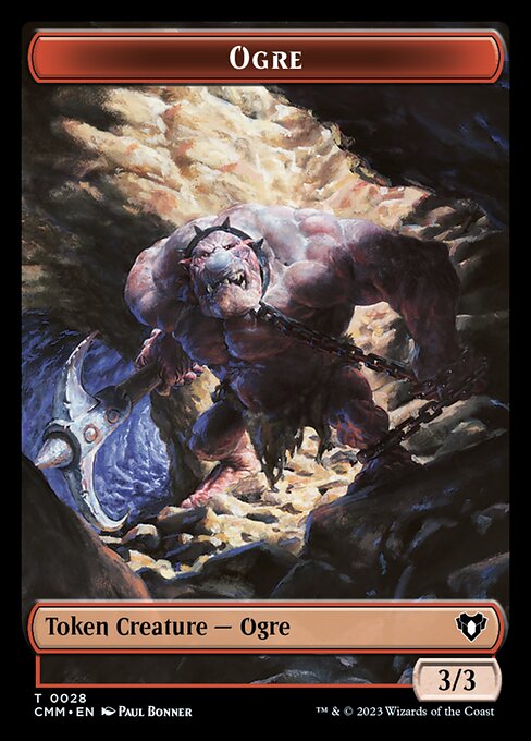 Eldrazi Spawn // Ogre Double-Sided Token [Commander Masters Tokens] - The Mythic Store | 24h Order Processing