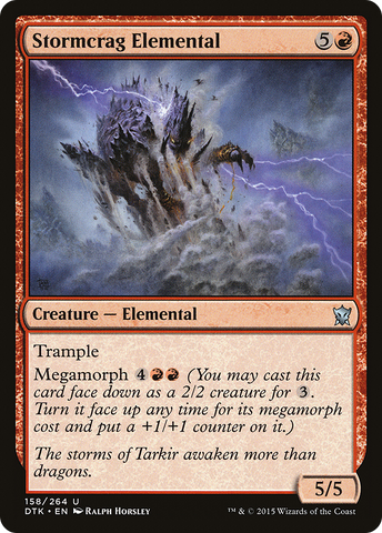 Stormcrag Elemental [Dragons of Tarkir] - The Mythic Store | 24h Order Processing