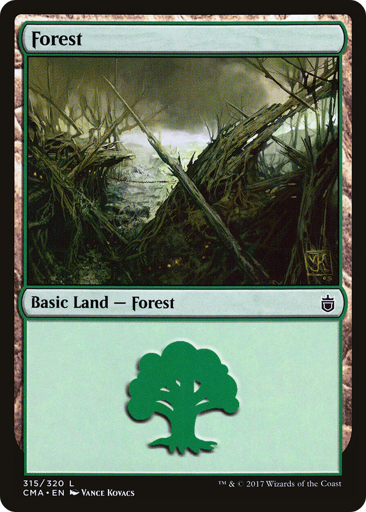 Forest (315) [Commander Anthology] - The Mythic Store | 24h Order Processing