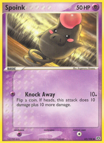 Spoink (65/106) [EX: Emerald] - The Mythic Store | 24h Order Processing