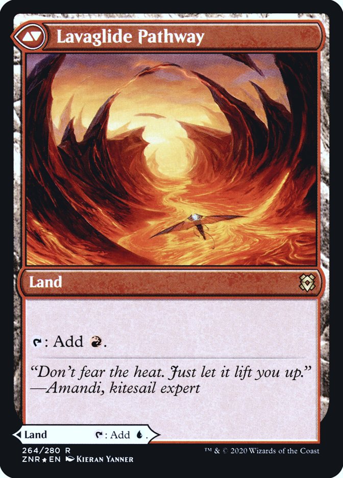 Riverglide Pathway // Lavaglide Pathway [Zendikar Rising Prerelease Promos] - The Mythic Store | 24h Order Processing
