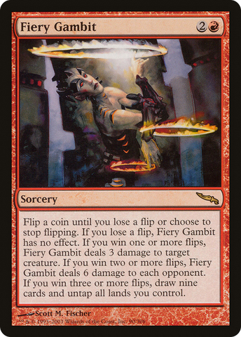Fiery Gambit [Mirrodin] - The Mythic Store | 24h Order Processing