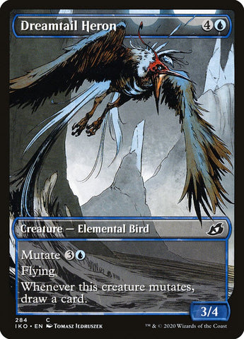Dreamtail Heron (Showcase) [Ikoria: Lair of Behemoths] - The Mythic Store | 24h Order Processing
