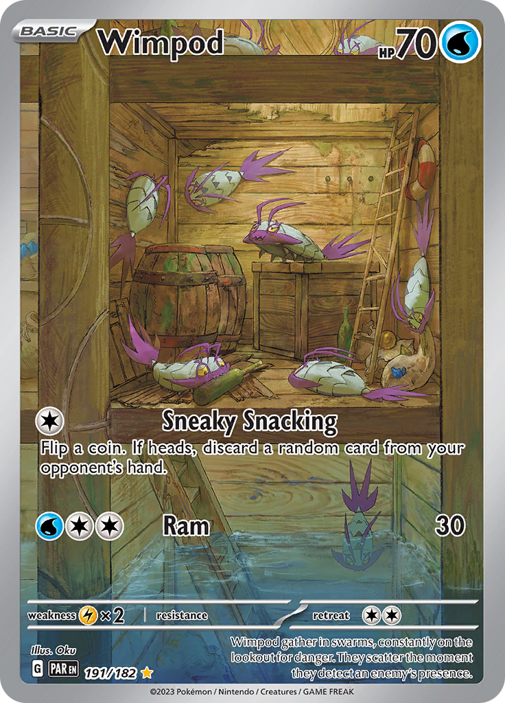 Wimpod (191/182) [Scarlet & Violet: Paradox Rift] - The Mythic Store | 24h Order Processing