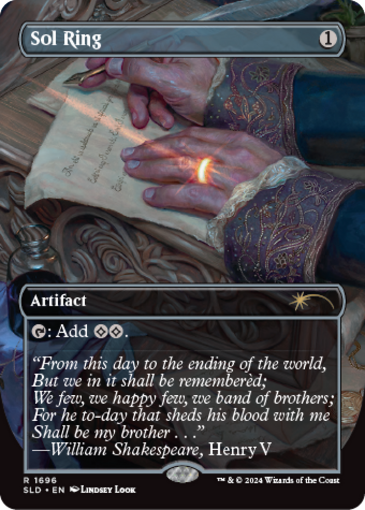 Sol Ring (1696) [Secret Lair: Sheldon's Spellbook] - The Mythic Store | 24h Order Processing