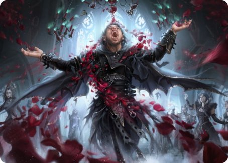 Bloodsoaked Reveler Art Card [Innistrad: Crimson Vow Art Series] - The Mythic Store | 24h Order Processing