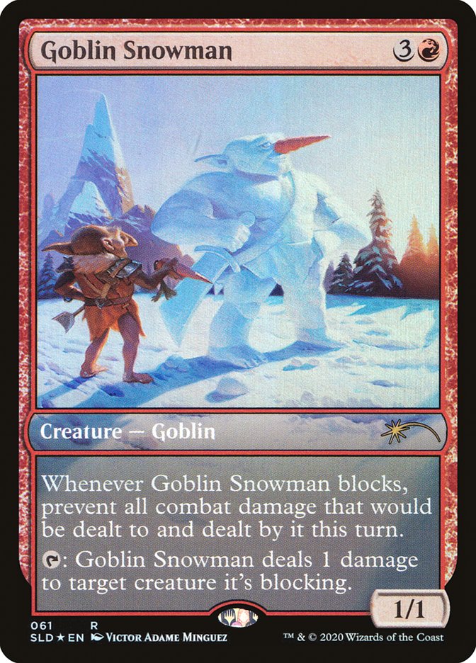 Goblin Snowman [Secret Lair Drop Series] - The Mythic Store | 24h Order Processing