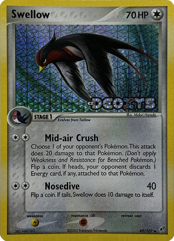 Swellow (49/107) (Stamped) [EX: Deoxys] - The Mythic Store | 24h Order Processing